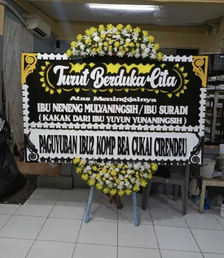 Papan Bunga Duka Jakenan